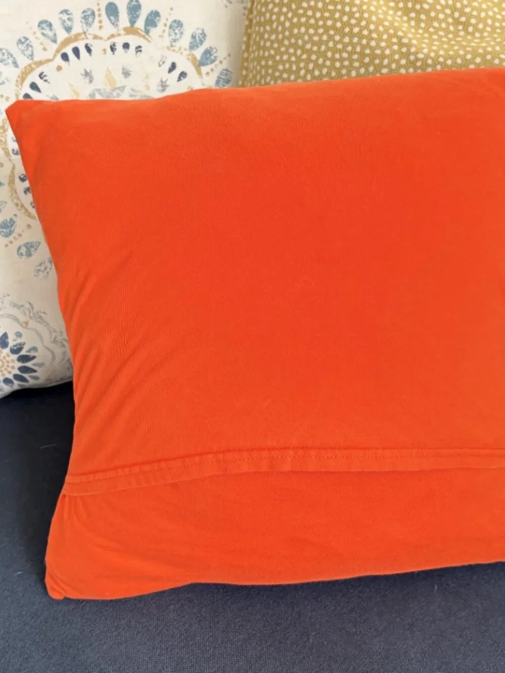 University of Illinois Fighting Illini reworked t-shirt throw pillow cover only